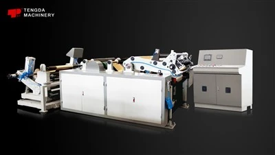 Aluminum Foil Paper Singe Shaft Embossing and Slitting Machine